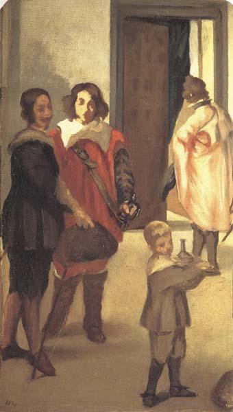 Edouard Manet Cavaliers espagnols (mk40) Sweden oil painting art